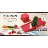 Platinum Super Sleek Dry Fruit And Vegetable Slicer On Deal Price With 2 In 1 Peeler & Grater